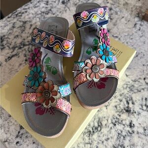 Spring Step L’Artiste Delight Slide Sandals